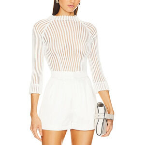 Nonchalant Label 'Tassa' White Top Size M